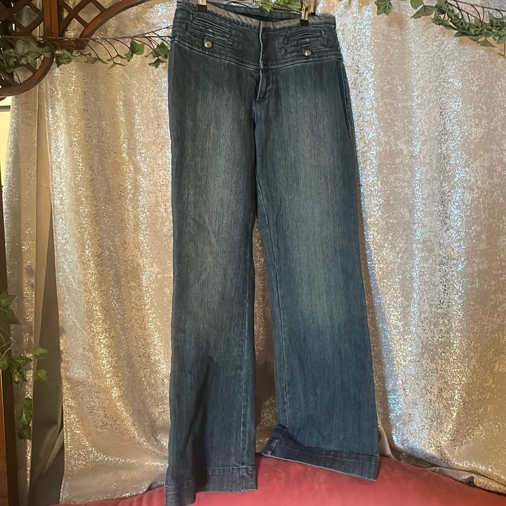 Fashion bug 10 wide leg jeans